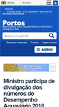 Mobile Screenshot of portosdobrasil.gov.br